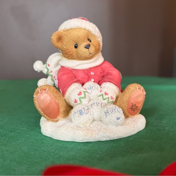 Cherished Teddies “Ted” Snow Fun When You Are Around 1997 vintage ceramic bear - Picture 10 of 11